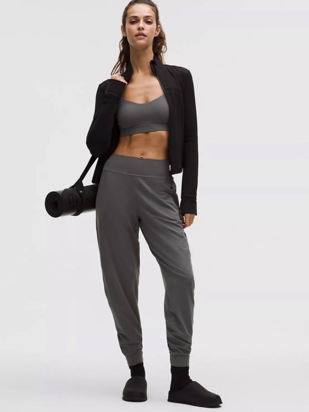 Lululemon High Rise Align Jogger grey size 4